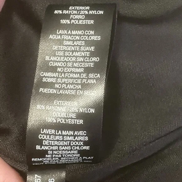 JESSICA HOWARD Black Velvet Burnout Floral‎ Balloon Sleeve Dress 90s Y2K 12 - Picture 14 of 16